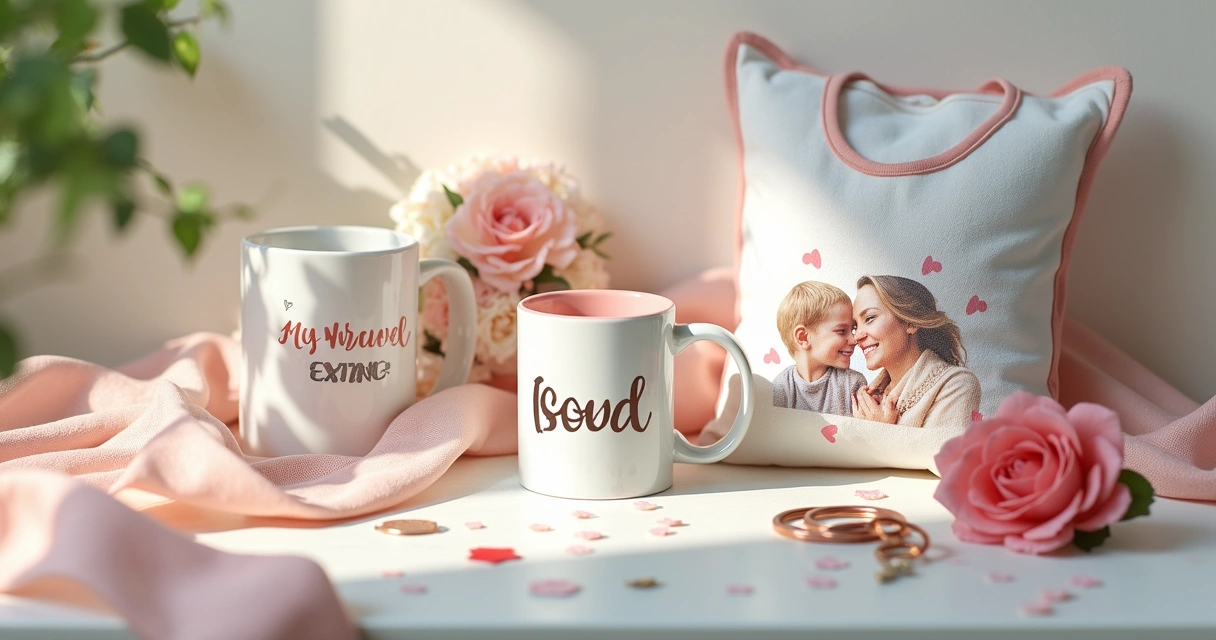 Presentes personalizados preparados para diferentes ocasiões